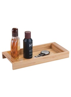 InterDesign 86242Es Formbu Eco Vanity Tray Bamboo Multi Colour H 3.1242 X W 12.7 X D 27.94 Cm  - Image 1