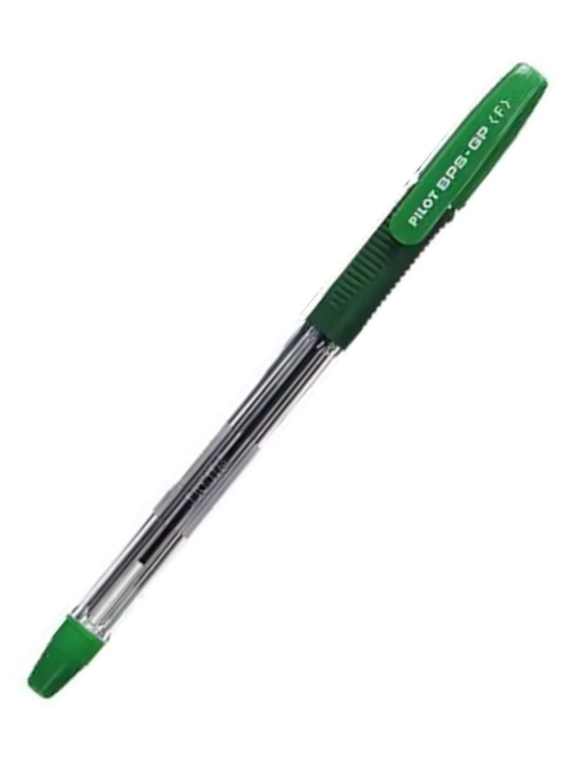 PILOT قلم حبر جاف ذو رأس رفيع مكون من 4 قطع بحبر أخضر - Image 2