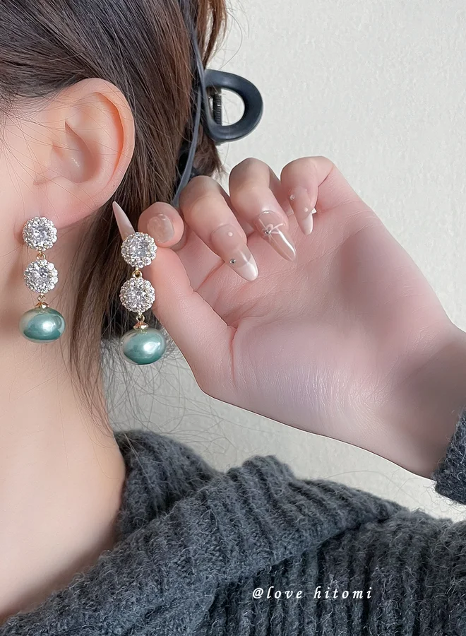 Embellished Dangle Earrings