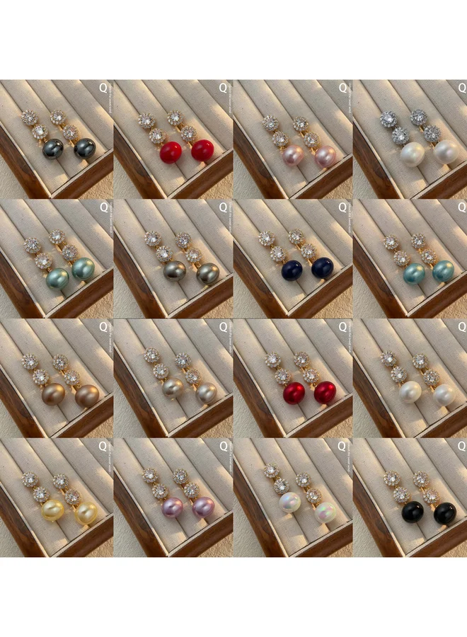 Take Two  Embellished Dangle Earrings for Women | Best Price UAE