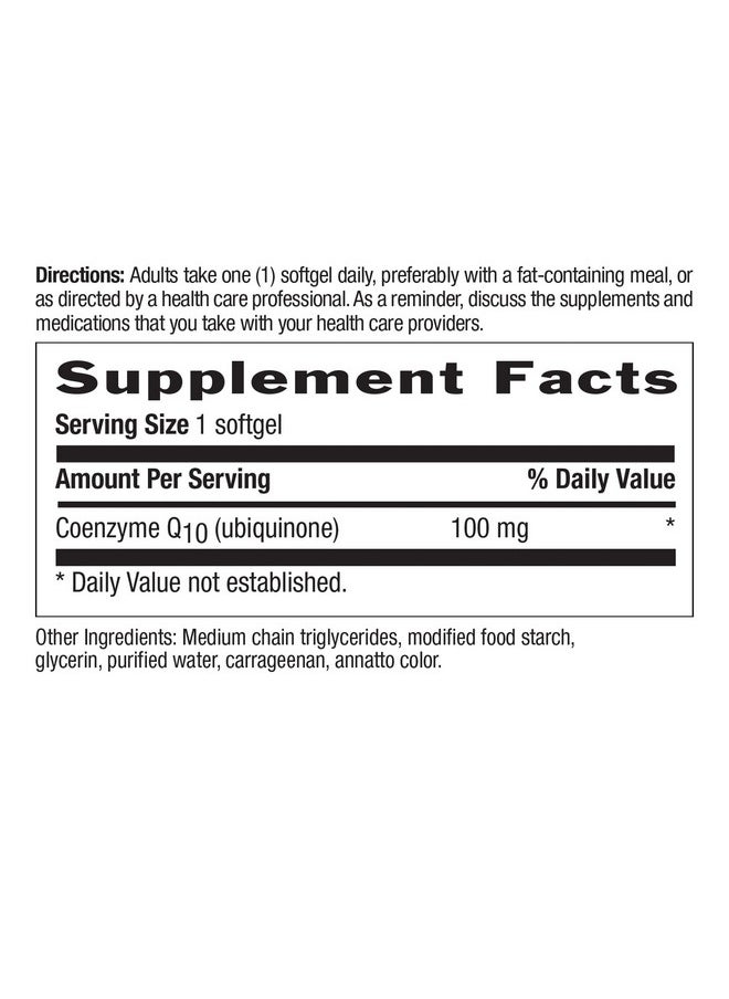 Country Life Simply Coq10 Supports Heart Function 100Mg 120 Softgels Certified Gluten Free Certified Vegan  - Image 3