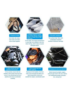 MileMelo Heat Sound Deadening Insulation Mat, Noise and Heat Shield Insulation Closed Cell PE Foam, Vibration Dampening Material, for Car Hood Trim Roof Door and Trunk, 200*50 cm  - Image 3