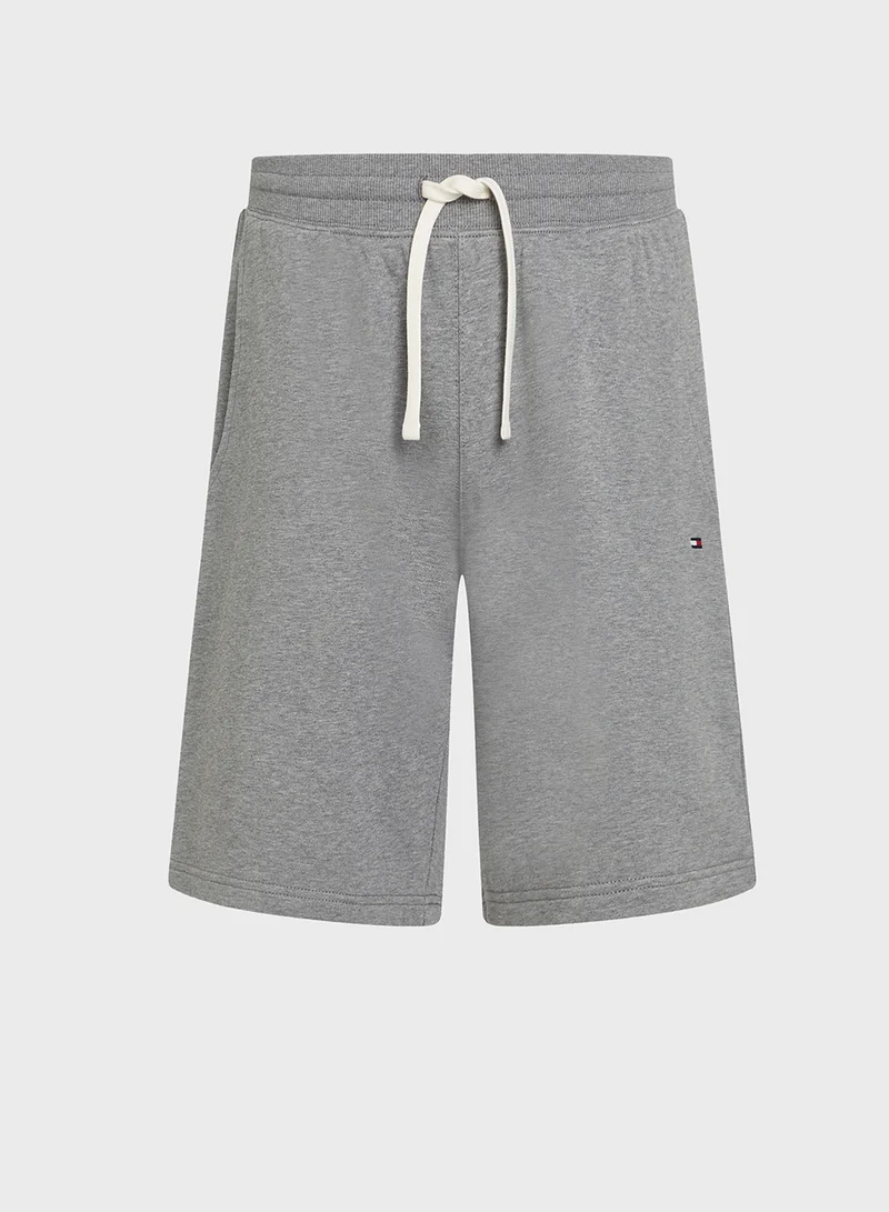 TOMMY HILFIGER Terry Cotton Sweatshorts