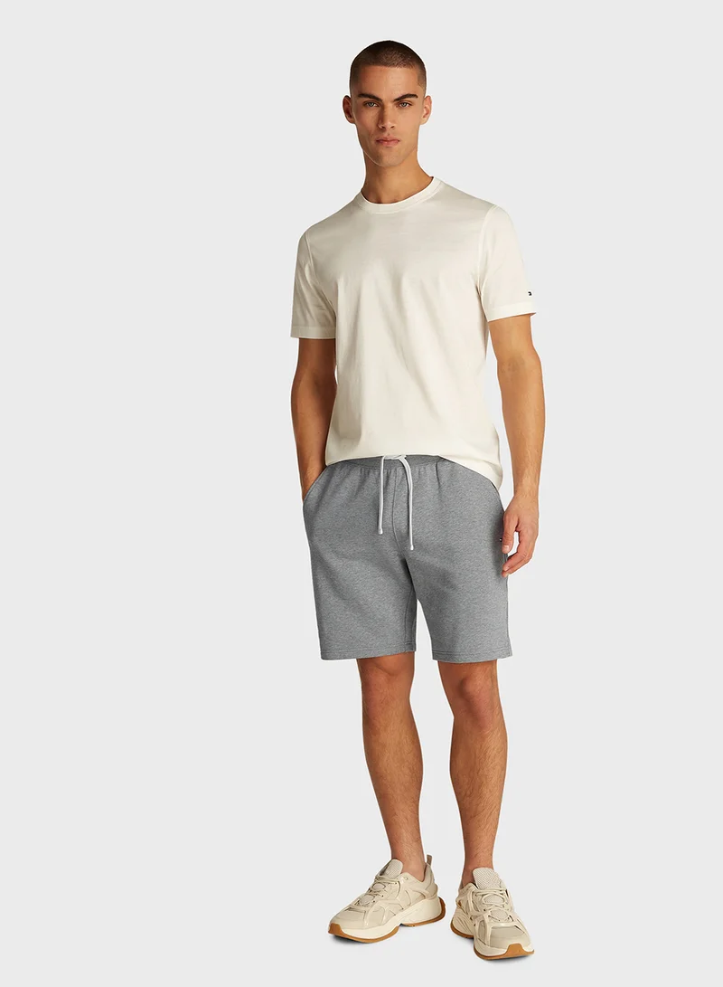 TOMMY HILFIGER Terry Cotton Sweatshorts