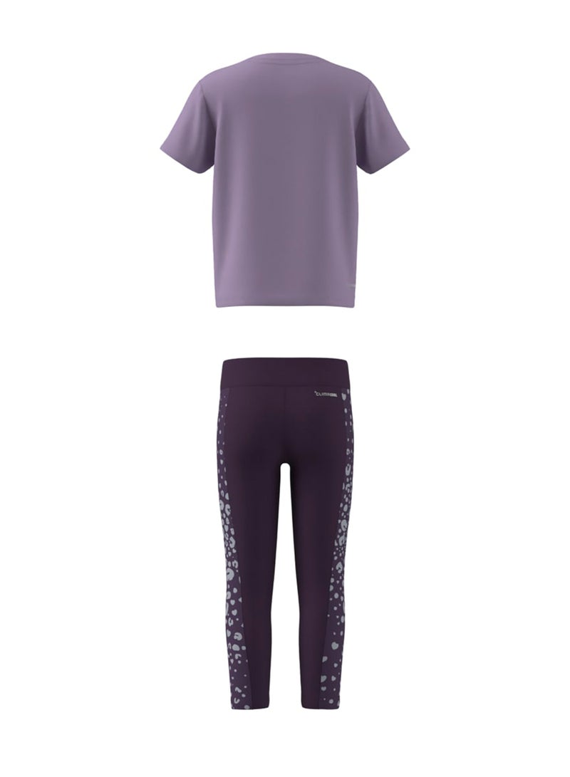 adidas طقم رياضي لامع للتدريب للأطفال - Image 2