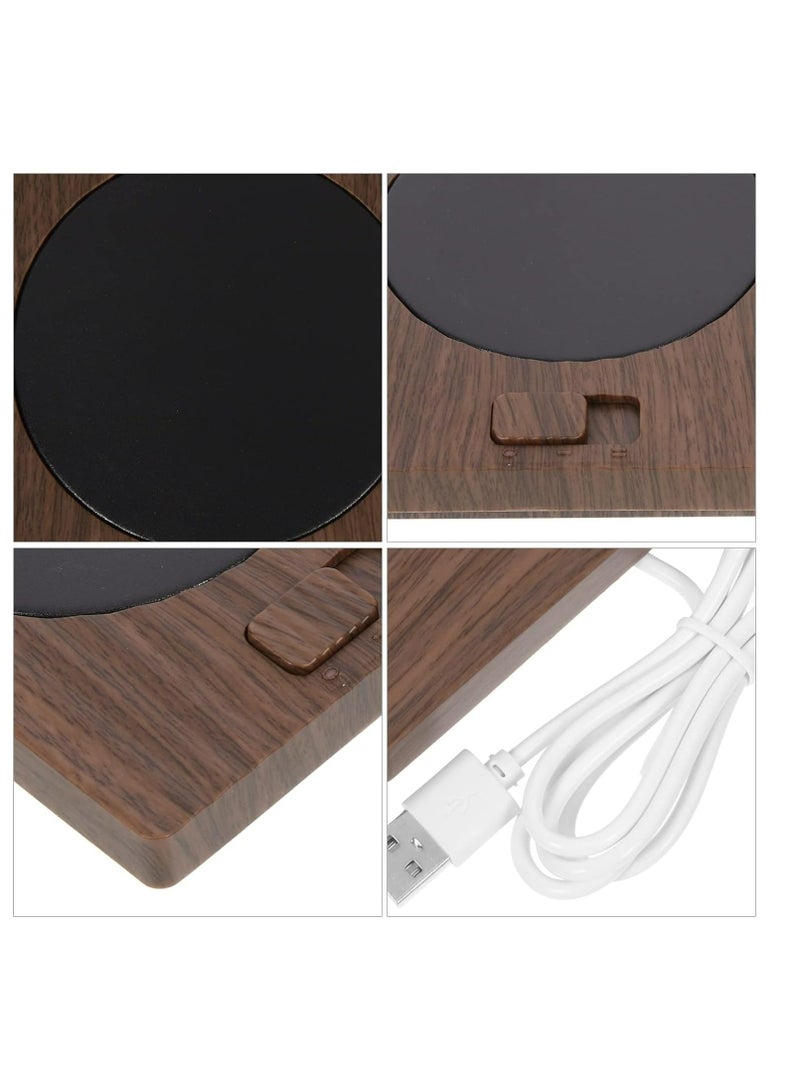 Thermostatic Coaster Butter Warmer Drinks Beverage Warmer Beverage Warmers Pad  Mug Warmer Pad Heating Coasters,Milk Warmer Pad,Bottle Warmer Pad,Office Heater