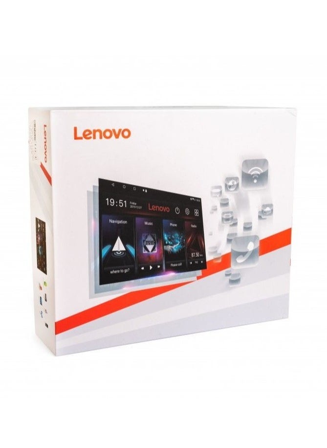 Lenovo 10.1 Inch Android Car Stereo Lenovo 2GB RAM 32GB ROM Support Apple Carplay Android Auto Wireless Bluetooth USB Video Audio Playback High Definition Screen Car Navigation System - Image 1