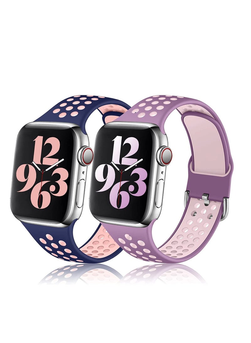 GULFLINK Silicone Watch Band 220mm Length for Apple iWatch 42/44/45 mm - Image 2