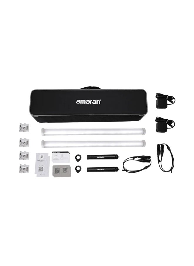 Amaran Pt2C Rgb Led Pixel Tube Light (2', 2-Light Production Kit)