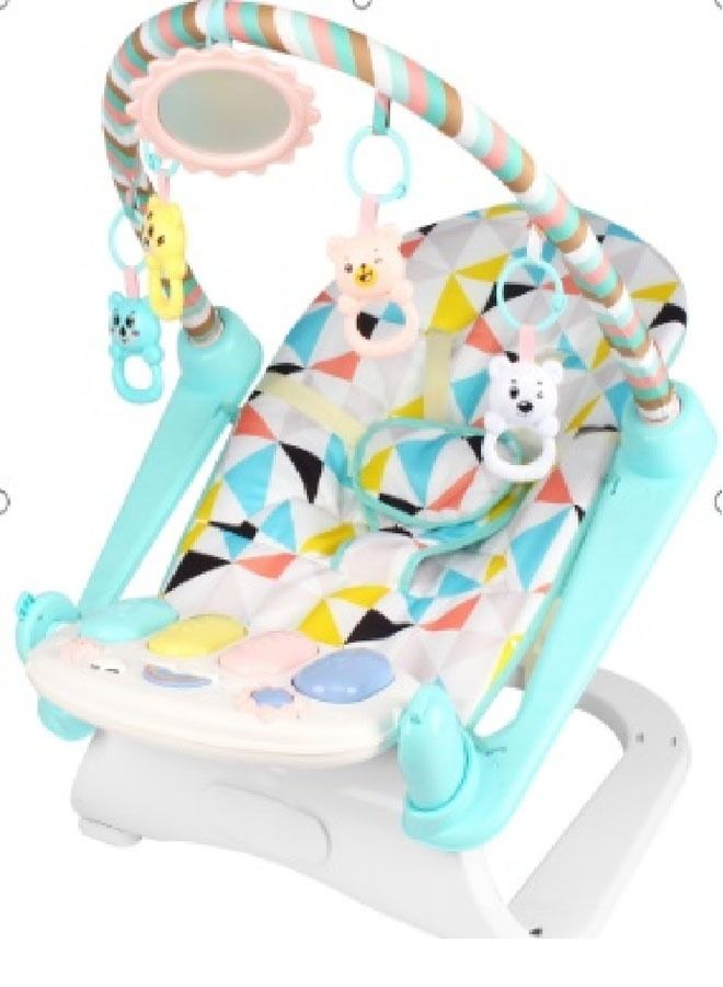 NKX 2 in 1 Multifunctional Baby Rocker Vibrating Chair For Newborn To Toddler - Image 1