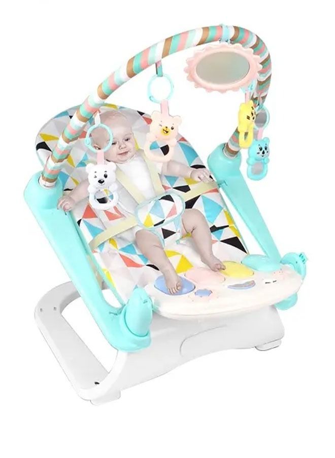 NKX 2 in 1 Multifunctional Baby Rocker Vibrating Chair For Newborn To Toddler - Image 5
