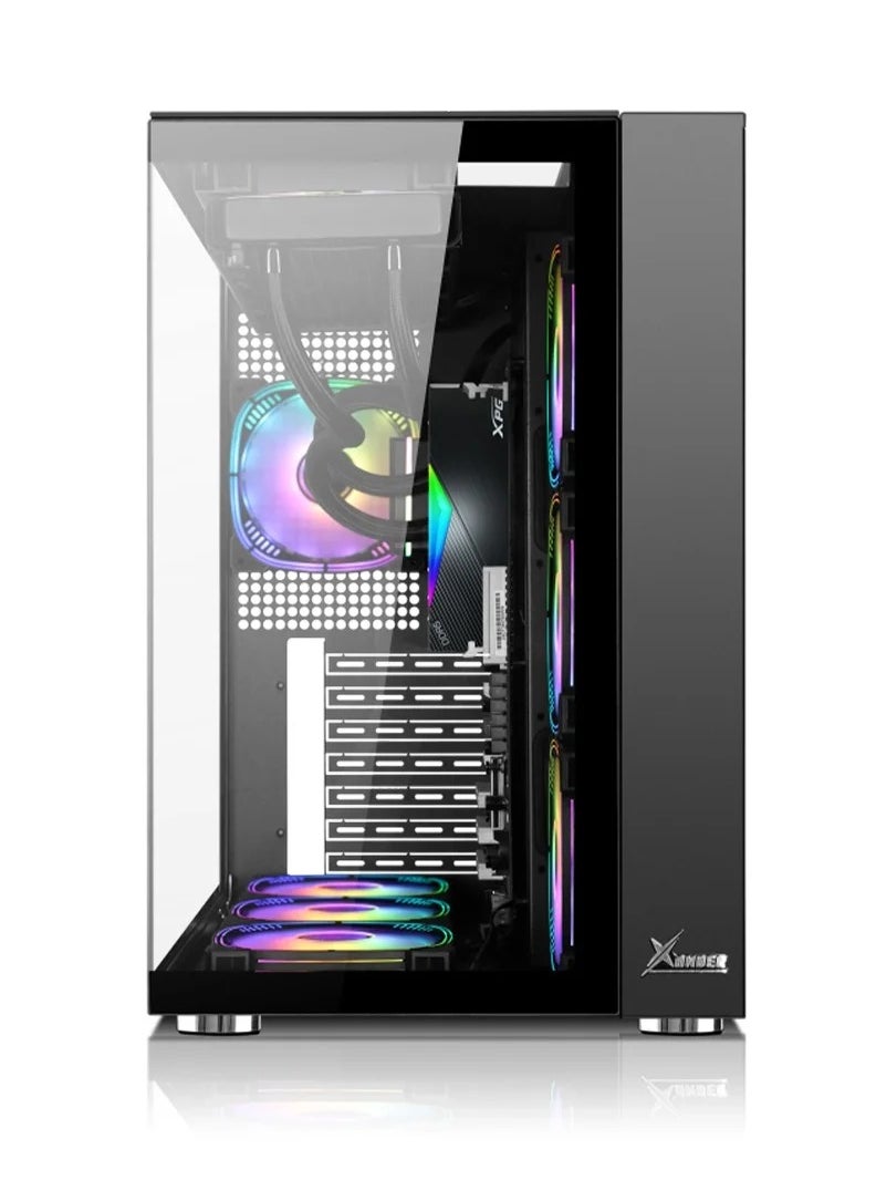 XANDER - MAX FLOW BUDGET GAMING/WORKSTATION DESKTOP PC: CORE I5 13400F 10 CORES 4.6GHZ PROCESSOR | 16GB RAM | GTX 1650 6GB DDR6 | 512GB NVME +2TB HDD| WINDOWS 11 | WIFI READY - Image 1