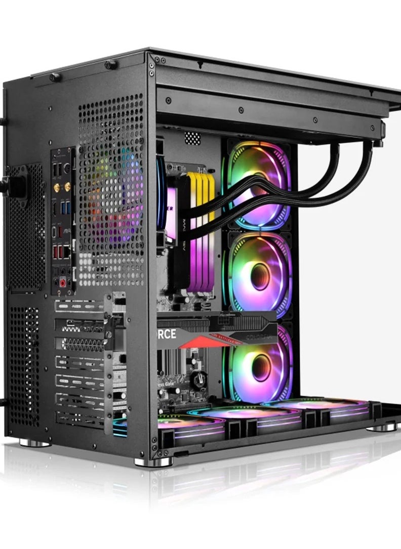 XANDER - MAX FLOW BUDGET GAMING/WORKSTATION DESKTOP PC: CORE I5 13400F 10 CORES 4.6GHZ PROCESSOR | 16GB RAM | GTX 1650 6GB DDR6 | 512GB NVME +2TB HDD| WINDOWS 11 | WIFI READY - Image 1