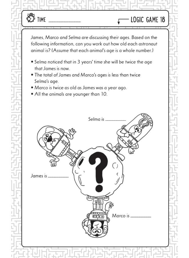 Logic Games for Clever Kids (Buster Brain Games)  - Image 4