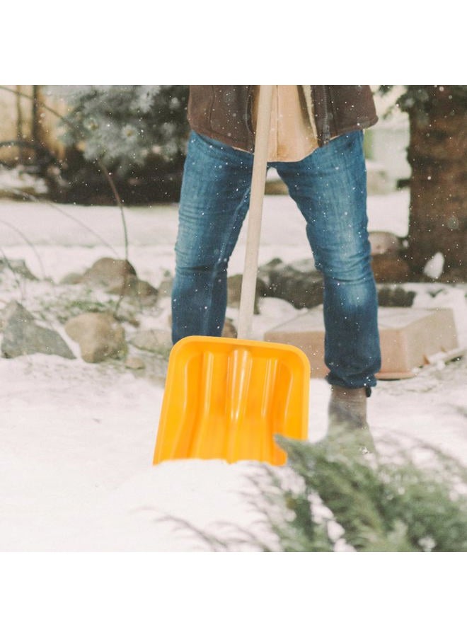 INOOMP Plastic Shovel Head Replacement, Snow Shovel Head Mud Removal Shovel Dustpan Shovel Head Ash Scoop Ice Shovel Gardening Shovel Coal Shovel Digging Shovel - Image 4