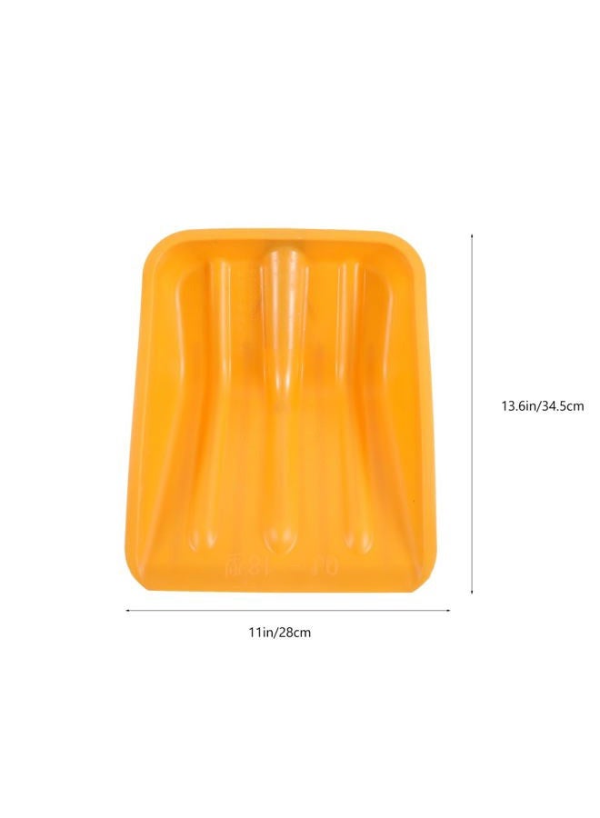 INOOMP Plastic Shovel Head Replacement, Snow Shovel Head Mud Removal Shovel Dustpan Shovel Head Ash Scoop Ice Shovel Gardening Shovel Coal Shovel Digging Shovel - Image 5