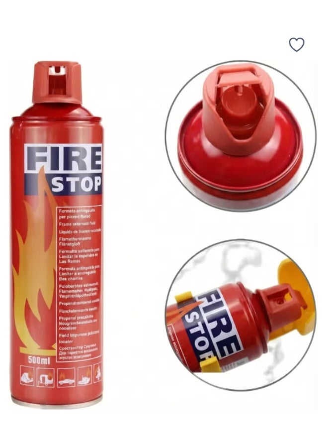 FIRE STOP Fire Extinguisher Spray 1000ML, Portable & Compact Emergency Fire Extinguisher for Home, Car, Kitchen & Electrical Fires - Image 2