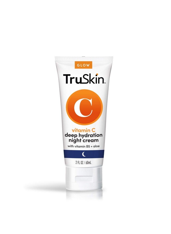 تروسكن كريم تروسكين الليلي بفيتامين سي - مزيج داعم للكولاجين مع زبدة الكاكاو وفيتامين ب5 والزيوت العطرية النباتية - لتفتيح وشد البشرة للوجه والرقبة، 2 أونصة سائلة - Image 2