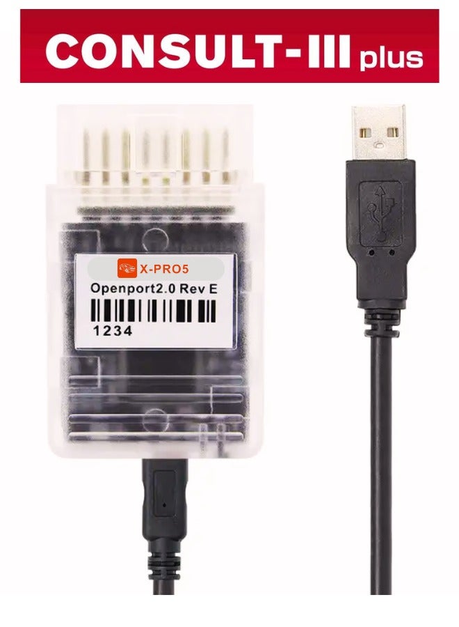 X-PRO5 Consult-3 Plus Diagnostic Software Xpro5 J2534 Passthru OBD2 VCI ...