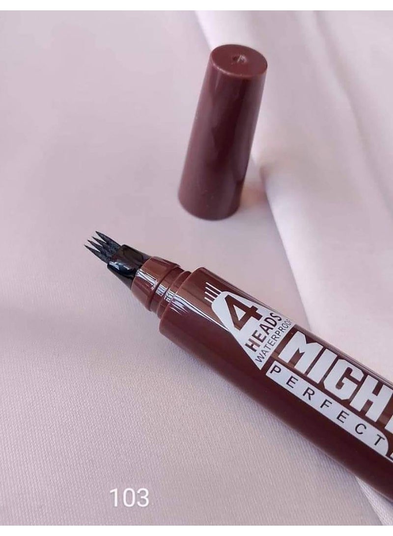 Might Cinema 4 heads eyebrow pencil - Might Cinema - 5012 - Color 103 - Image 2