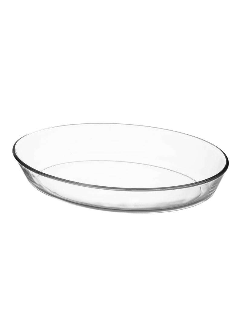 لومينارك طقم صواني فرن بيضاوي زجاج 2 قطعة ( 1.7 لتر + 3.8 لتر ) - Image 2