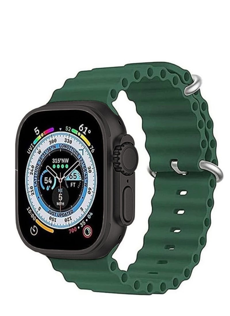 MHK - MHK - We Never Close Smart Watch X Ultra, 49mm 2.05 Inch Super HD Touch Screen + Side Key + Rotatable Crown Multi Function NFC, Bedside Lamp, IP67 Waterproof - Image 1