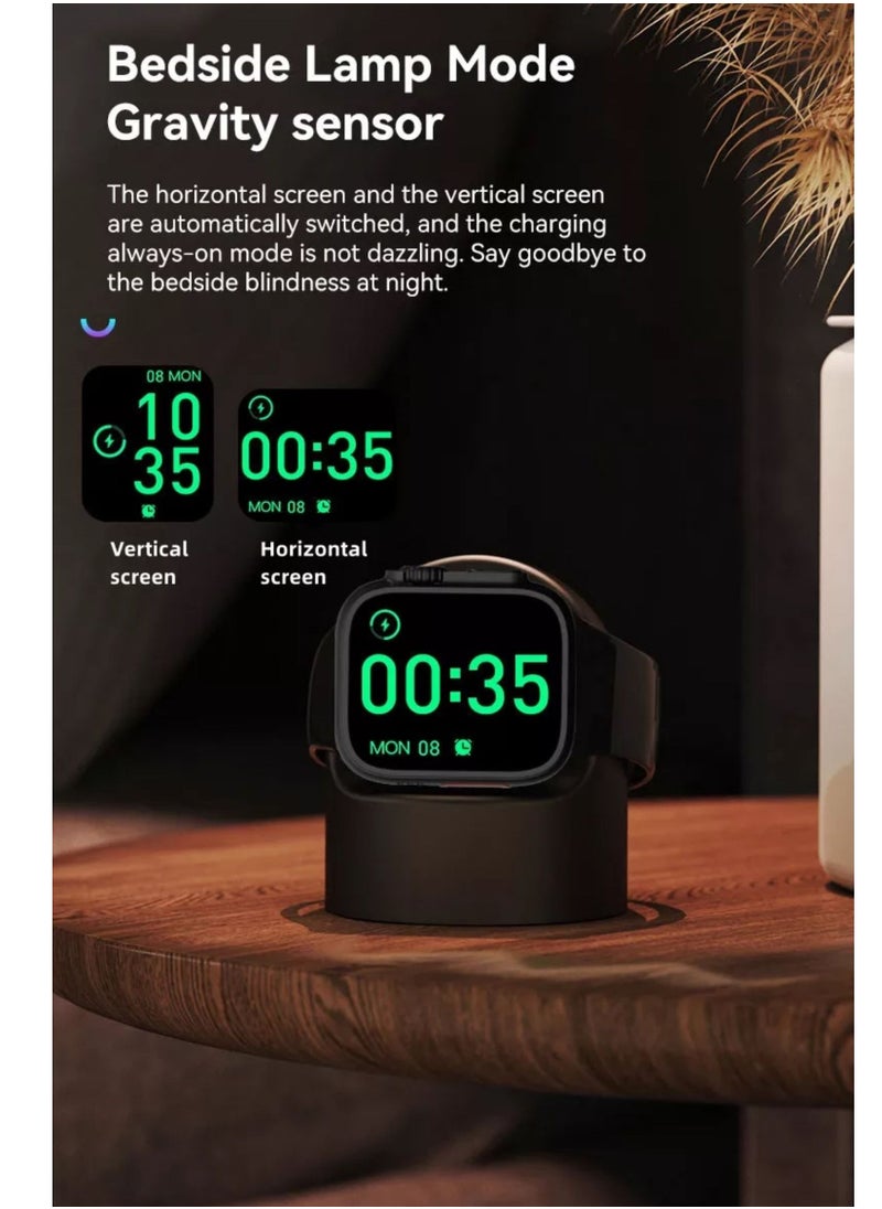 MHK - MHK - We Never Close Smart Watch X Ultra, 49mm 2.05 Inch Super HD Touch Screen + Side Key + Rotatable Crown Multi Function NFC, Bedside Lamp, IP67 Waterproof - Image 1