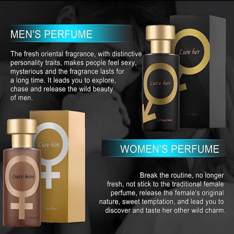 klarako Alpha Scent For Men, Lure Her Perfume For Men, Jogujos Cologne, Lashvio Perfume, Alpha Scent Lure Her (2 pcs) - Image 4