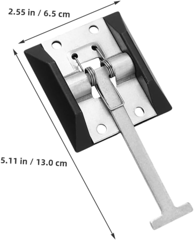 Stainless Steel Cargo Trailer Door Latch Set 4-Piece Heavy Duty RV Door Holders for Enhanced Security and Functionality - Image 5