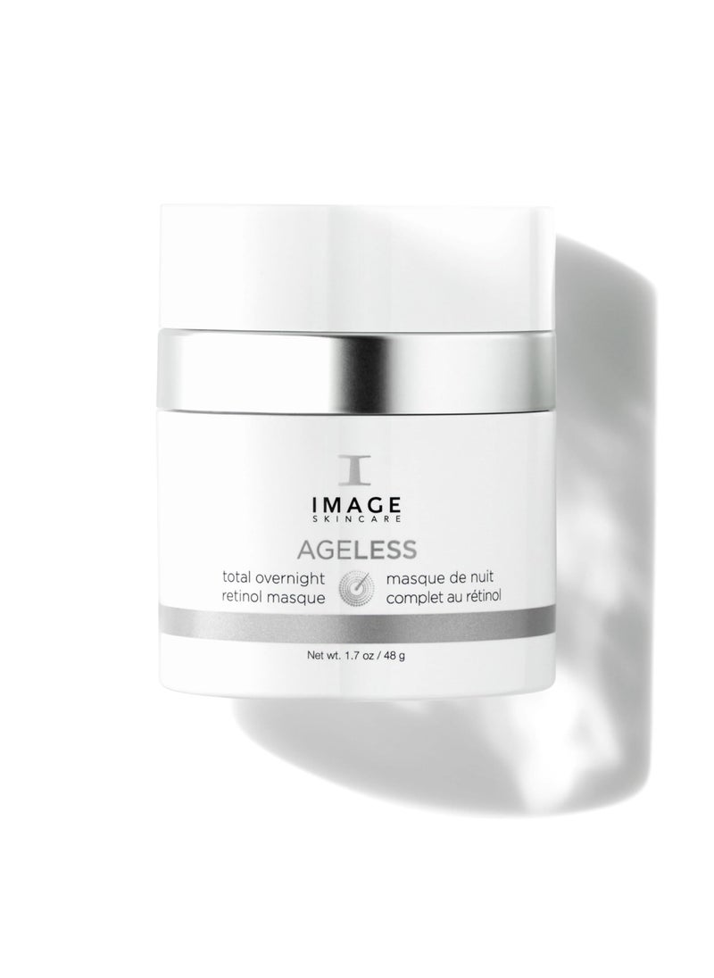 IMAGE SKINCARE IMAGE Skincare, AGELESS Total Overnight Retinol Masque, Facial Mask for Firming with Marine Collagen and Peptides, 1.7 oz 