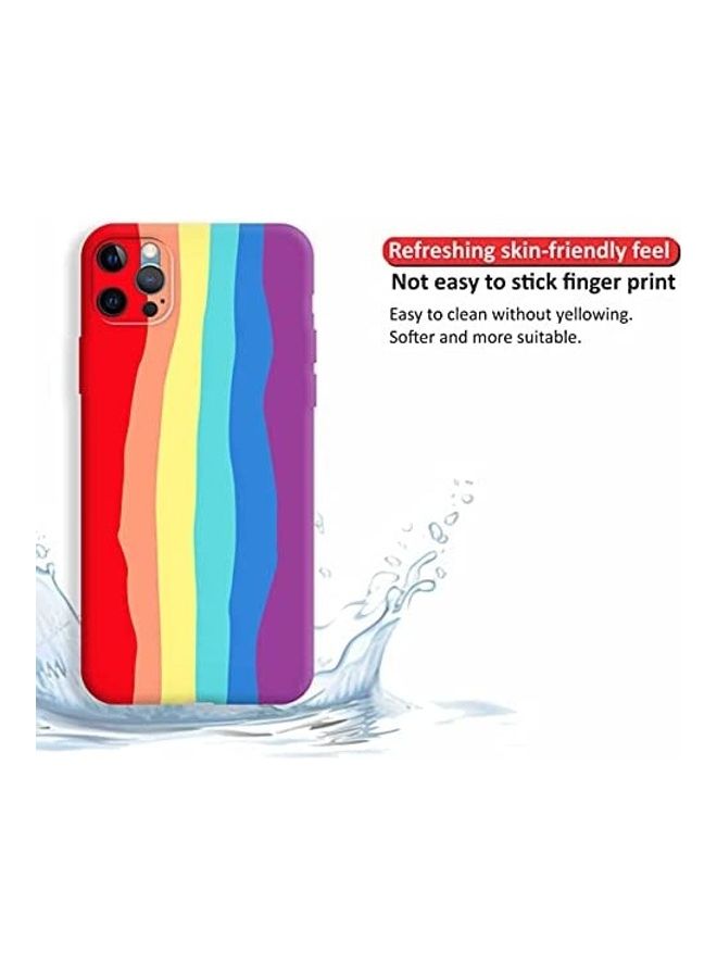 ICS Luxury Soft Liquid Silicone Shockproof Cover For Apple iPhone 7 Plus Multicolour - Image 2
