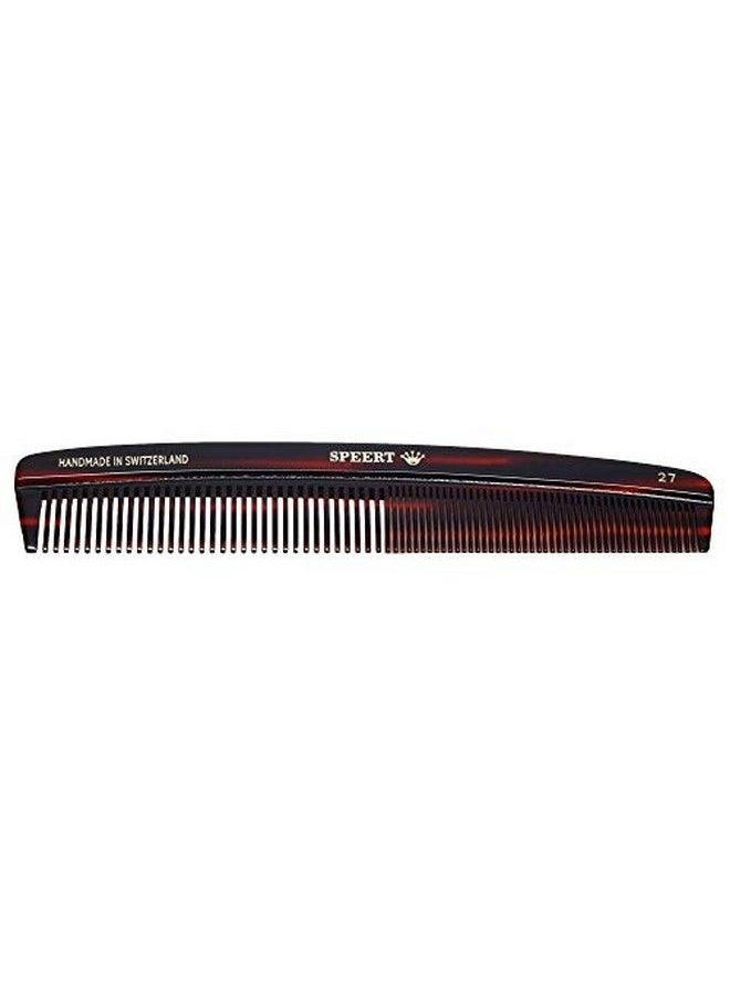 Speert Handmade Swiss European Comb Style 27 7 Inches Tortoise Brown  - Image 1