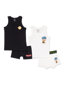 DICE Pack of 2 Cotton Underwear Sets for Boys  - Image 3