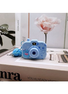 Creative Kurumi Camera Keychain Projector Kids Toy Melody Cinnamon Dog Bag Charm Blue Monster-projection camera