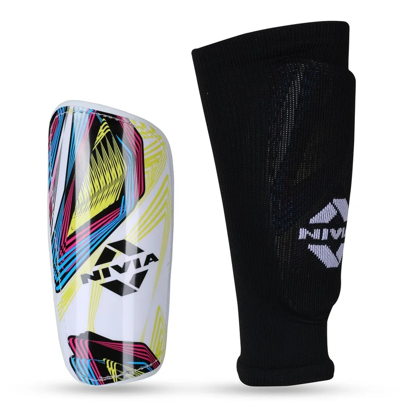 نيفيا Nivia Classic Shin Guards with Sleeves