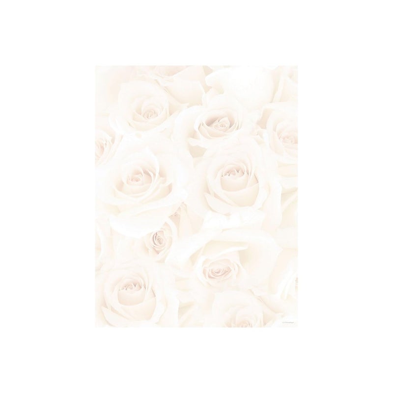 Great Papers! Blush Roses Letterhead, 80 Count, 8.5"x11" (2014334)