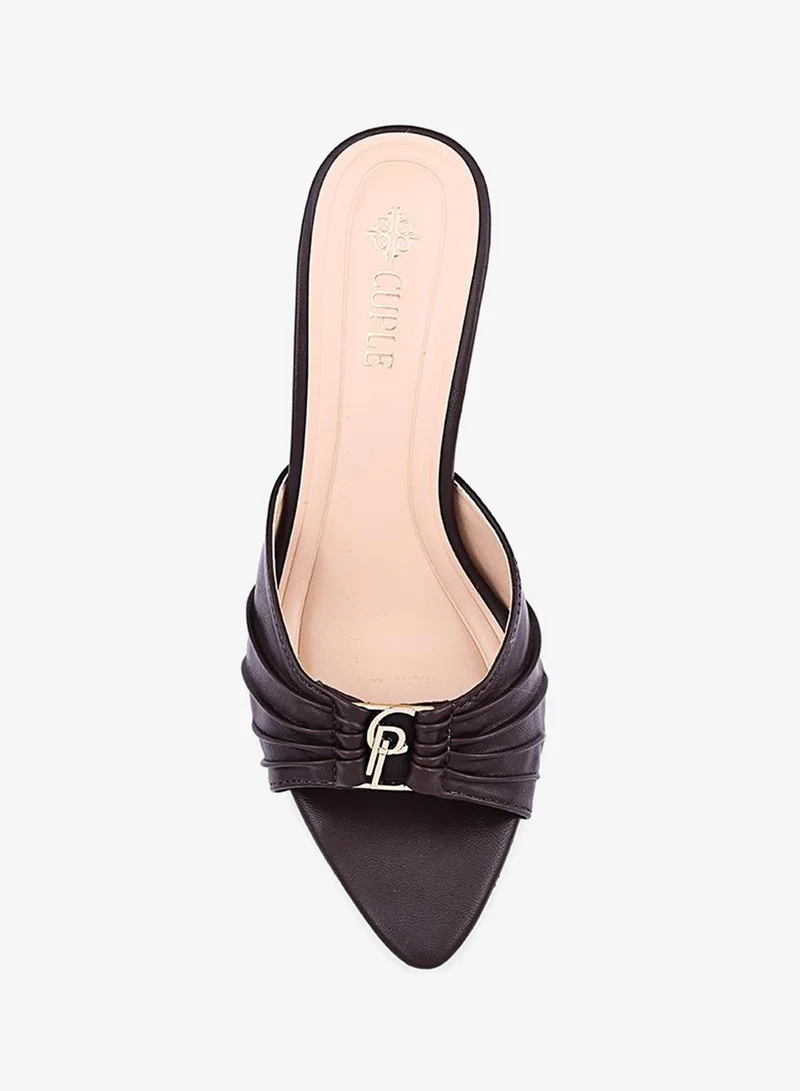 Cuple Coffee Cuple Elegant Heeled Sandals for Women for Women | Best Price UAE