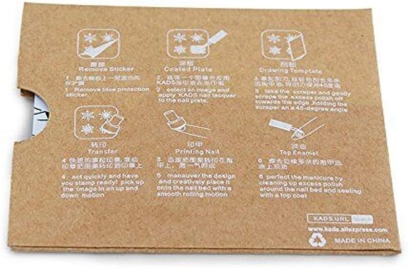 KADS Nail Stamping Plate Chinese Sky Constellation Template Image Design Plates for Nail Art Decoration and DIY Nail Art(SK003) - Image 2