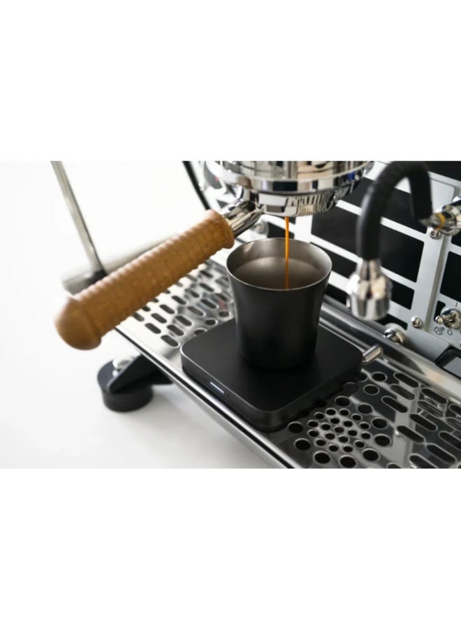acaia Lunar Umbra Espresso Scale, 1000g Capacity, 0.01g Precision, Display-Free, Rechargeable USB-C, Bluetooth, Aluminum Body - Image 4