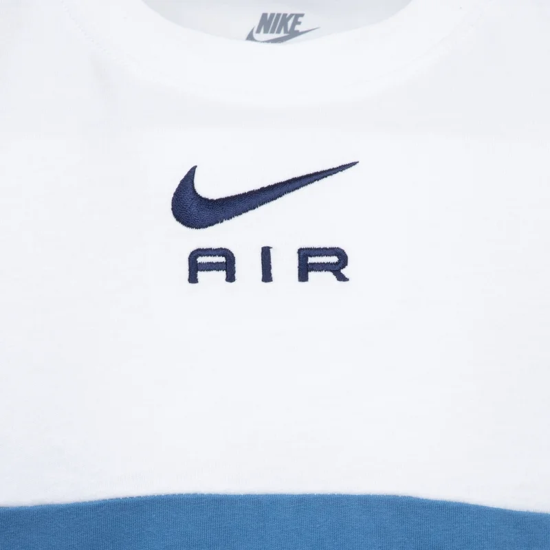 Nike Blue Kids' Air Fleece T-Shirt and Shorts Set  | Best Price UAE