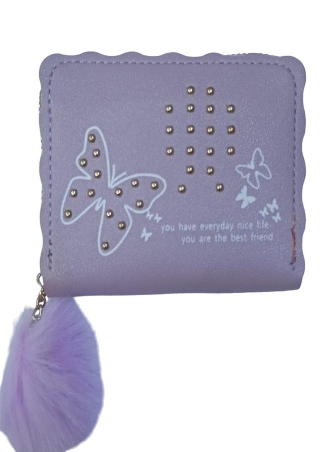 Girls' Wallet (Mauve) - Image 1
