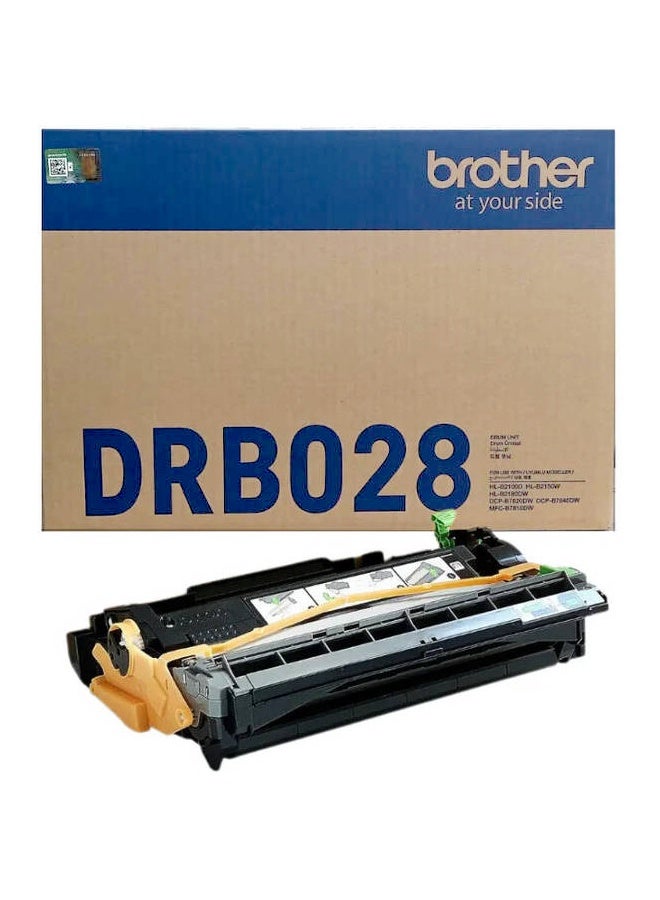 DRB028 Drum Unit, Up to 12,000 Pages at 5% Coverage, Laser Print Technology, Black | DRB028 black