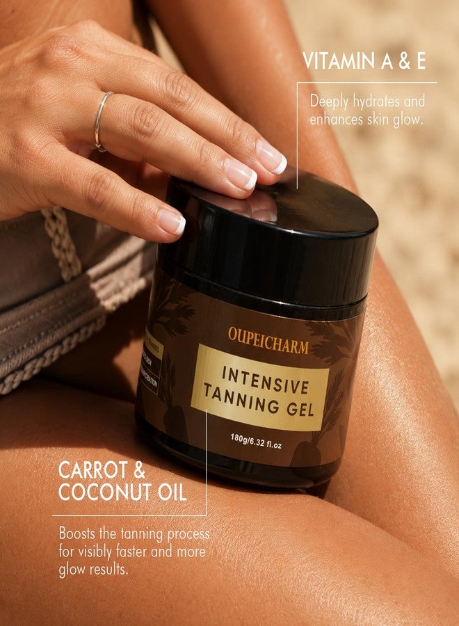 OUPEICHARM Intensive Tanning Gel,Body Browning Tan Lotion Gel for Outdoor (6.32FL Oz) - Image 3