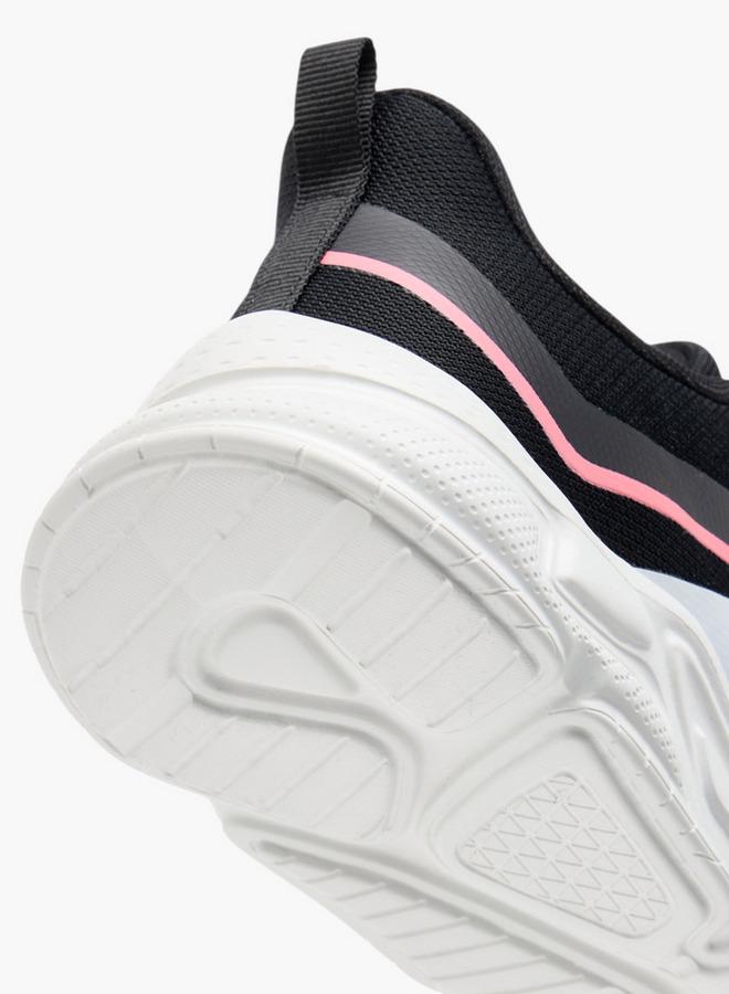 Oaklan by Shoexpress Women Textured Lace-Up Sports Shoes with Pull Tabs - Image 5