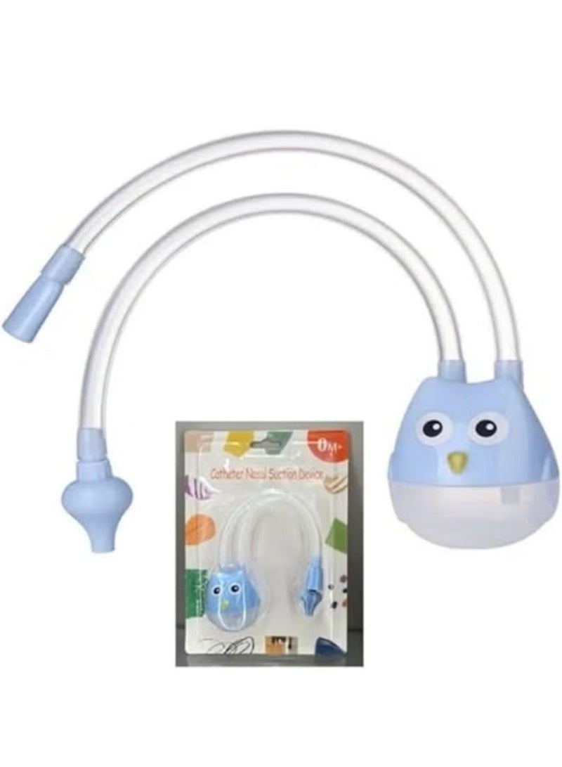 أداة تنظيف أنف الأطفال بعمر الرضع – شفاط أنف لطيف وآمن لإزالة المخاط بسهولة، تصميم مريح يساعد الأطفال على التنفس براحة ويحافظ على نظافة الأنف دون تهيج-قد يختلف اللون - Image 3