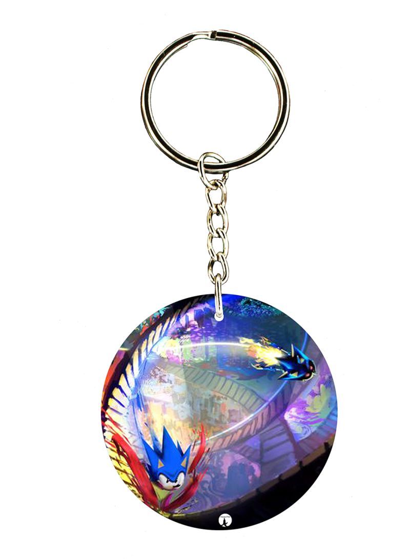 RKN Sonic Double Side Printed Keychain