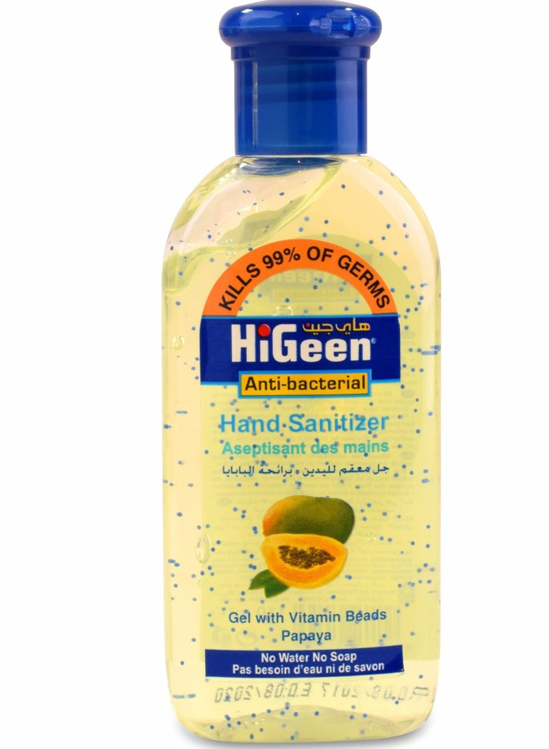 higeen HiGeen Hand Sanitizer Gel Alcohol Papaya 110ml – Farwaniya Store 