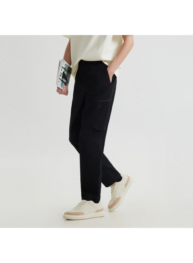 Cabbeen Same As In The Mall] Men's Casual Pants, Slim-fit Pants For Spring And Autumn, Simple And Fashionable Trousers, Men's Pants - Image 4