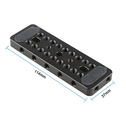 CAMVATE Cheese Plate Top Plate for Blackmagic Cinema Camera BMCC DSLR SLR Camera - 1053 - Image 5