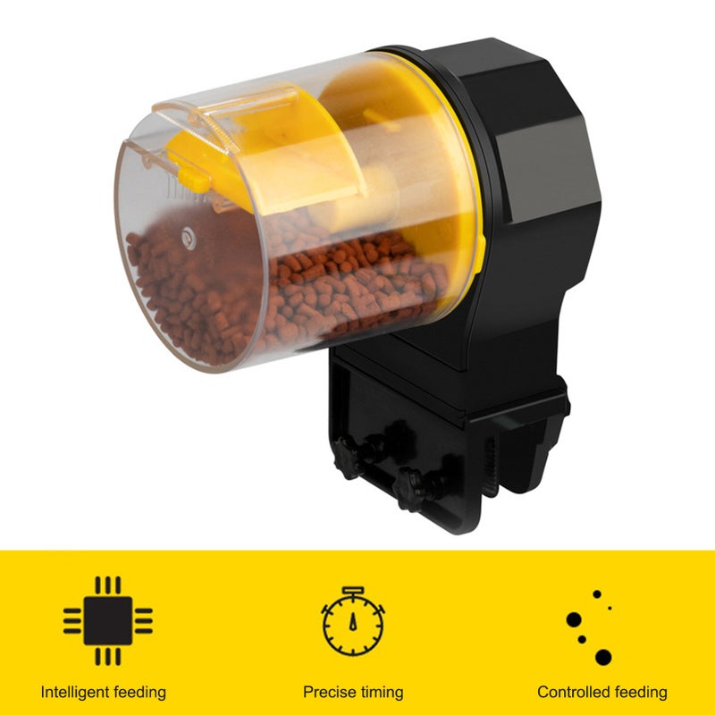 Fish Tank Automatic Feeder, Intelligent Timer Dispenser, Large Capacity Fish Feeder for Aquarium Small Fish and Turtle Tanks - Image 4